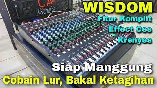 Banyak Yg tidak Tahu Kualitas Mixer ini! WISDOM Master 12 - JOZ Gandoss Lur