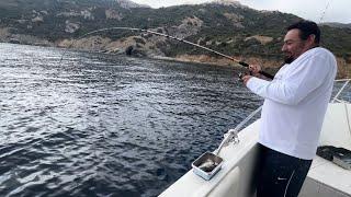 Pescando en isla catalina