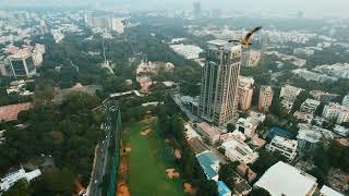 An Aerial View of the Bangalore Golf Club