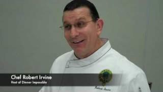 Chef Robert Irvine, host of the Food Networks Dinner Impossible