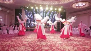 Корейский танец с платками