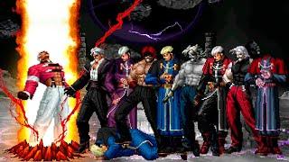 [KOF Mugen] D. Yashiro Rhythm vs Super Rugal & Goenitz Team