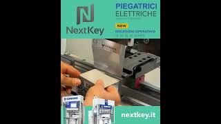 Piegatrici elettriche per lamiere in acciaio inox | NextKey srl