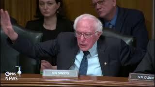 WATCH: Sen. Bernie Sanders questions RFK Jr. in confirmation hearing