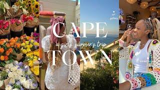 a week in cape town vlog | farmer’s market + museum + sunset cruise + beach days + more