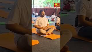 International Yoga Day Super Star Suresh Gopi #yoga #sureshgopi #yogalife #malayalam #malayalammovie