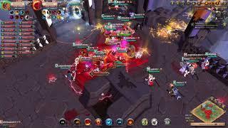 20 Players VS 200 Arch (Un-Cut Brimstone POV) Albion Online