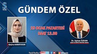 Dr. Ayhan ÖZKAN Bağımlılıkla Mücadelede Gençlere Düşen Görev ve Sorumlulukları Anlatıyor