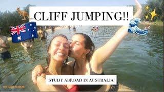 CLIFF JUMPING IN AUSTRALIA | Study Abroad Vlog - University of Wollongong