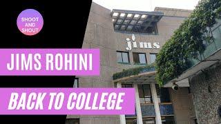 Back To My College After A Year ! || JIMS Rohini sec 5 || College Review 2020 || shoot and shout