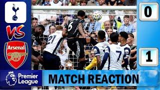 Gabriel's Header Buries Spurs !!! Tottenham 0 - 1 Arsenal | Match Reaction !!