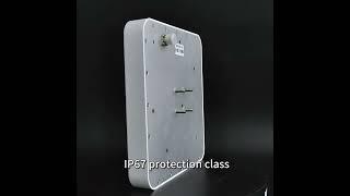 BRA-01CR UHF RFID High Gain Directional Antenna 9dBic Reading Distance 12m Size 258*258*36MM
