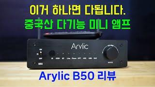 다기능 미니 앰프, Arylic B50 블루투스 앰프 리뷰