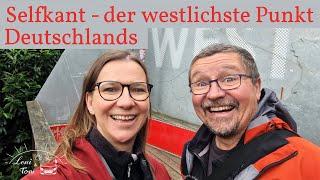 Unterwegs am westlichsten Punkt von Deutschland  und der schmalsten Stelle der Niederlande 