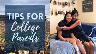 TIPS FOR COLLEGE PARENTS