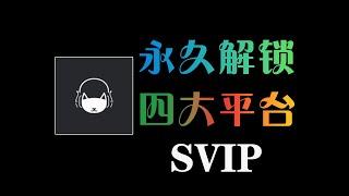 一不小心，解锁了四大平台的SVIP！全网音乐，这一块足以！#音乐下载#歌曲下载#无损音质下载#电脑软件#安卓软件