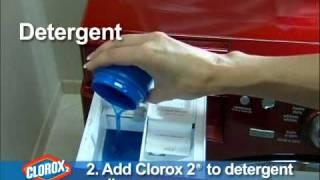 Clorox How-To: Using Clorox 2® (HE Machines)