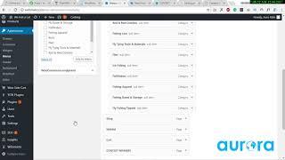 How TO Add Product Category to menu list WordPress