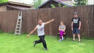 Russian Alcoholic Backyard MMA