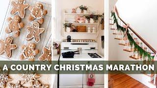 Cozy Christmas decorate, bake and shop with me!