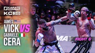 KC38: James Vick vs Gabriele Cera | Full Fight Highlights