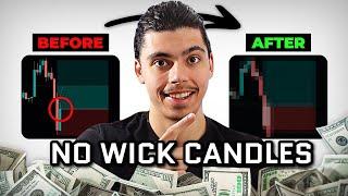 Trader Explains No Wick Candles | Why I Wait For Wick Before Entering!