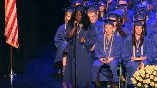 PALCS Graduation 2015 - Vocal Performance of "Alabaster Box" -  Breyana Clark