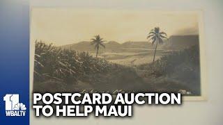 Online postcard auction to help Maui wildfire victims