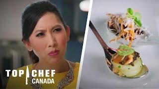 Create Two Hors d'oeuvres That Deceive The Eye Challenge | Top Chef Canada