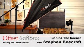 Testing the Offset Softbox with Stephen Beecroft - PiXAPRO Behind the Scenes