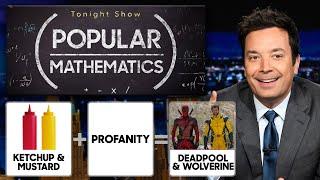 Popular Mathematics: Tom Hiddleston, Navy Football Mascot and Ragu | The Tonight Show