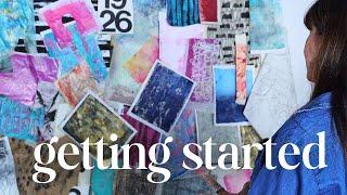 How To Start A Mixed Media Painting - My Advice