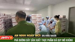 Sản xuất sữa HIUP 27 giả: Nhiều thủ đoạn xóa dấu vết, tẩu tán chứng cứ | An ninh ngày mới ngày 20/6