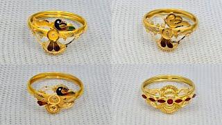 beautiful gold ring designs for women from neeraj jeweller || simple gold ring designs 2024