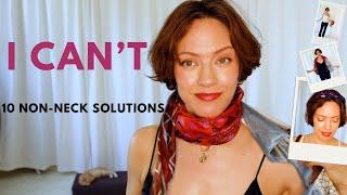 10 stylish silk scarf ideas that are NOT around your neck | Wear scarves in different ways Part 1