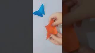 Beautiful Paper Batterfly Diy  #diy #youtube #shorts