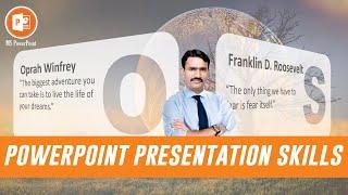 Powerpoint Presentation Skills like a Expert || How to Make Presentation in PowerPoint Urdu Hindi