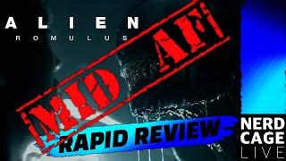 Alien: Romulus #SpoilerFree Rapid Review From #NerdCageLIVE