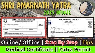 How to Get a Medical Certificate for Amarnath Yatra 2025? || Complete Process || Permit || #amarnath