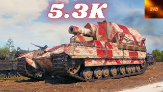 Conqueror GC 5.3K Damage Arty World of Tanks