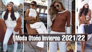 MODA Y TENDENCIAS OTOÑO INVIERNO 2021 2022 MODA MUJER OUTFITS OTOÑO INVIERNO
