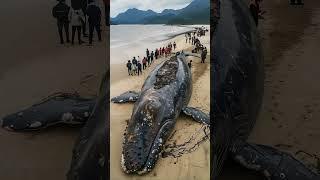 black Whale fish rip in heaven #natureocean