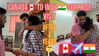 Canada To India After 3 Years| Surprise Vlog️