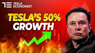 How Tesla Can Achieve 50% Growth Still