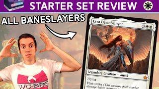  Starter Set Review!  -  Foundations   - White Cards - Constructed ONLY!