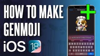 How to Create a Custom Emoji on iPhone (iOS 18.2 Genmoji)