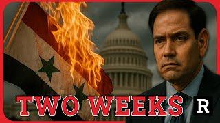"They are two weeks away from a Civil War" Marco Rubio just shocked the Senate | Redacted News