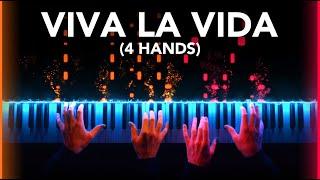 Coldplay - Viva La Vida (4 Hands) | Piano Cover by Brennan Wieland