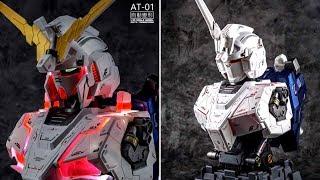 New Auto Transforming Unicorn Gundam Bust  !