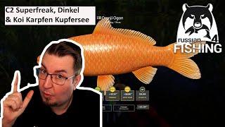 C2 Superfreaks, Dinkelsbühler & Koi Karpfen Kupfer See | Russian Fishing 4 #595 | Deutsch | UwF